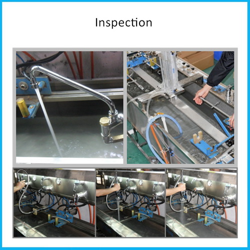 Faucet's Production Process & Inspection Steps