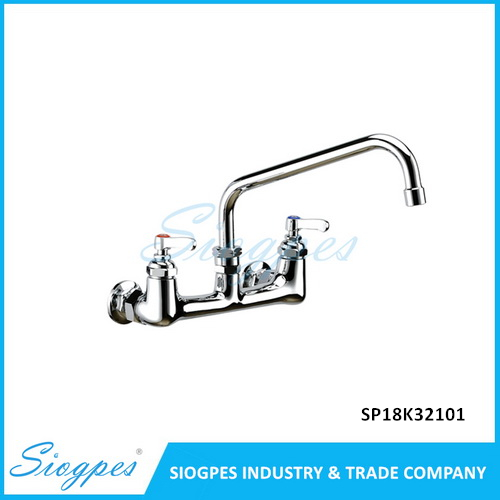 Wall Mounted Commercial Kitchen Sink Faucet SP18K32101