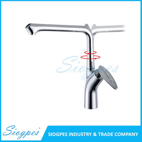 C6002 Patent Design Brass with Chrome Kitchen Faucet